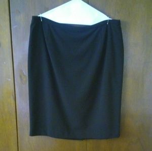 Calvin Klein Black Suit Skirt (14)